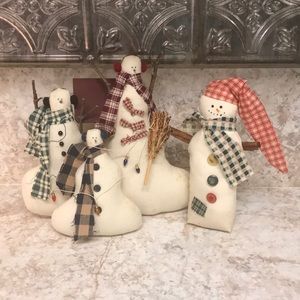 Vintage Snowmen